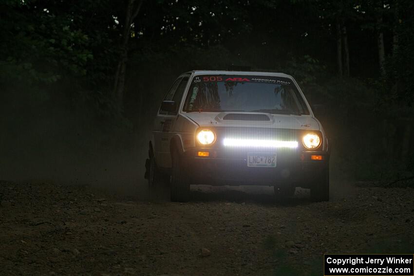 Josh Nykanen / Corey Morris VW GTI on SS9, Steamboat II.