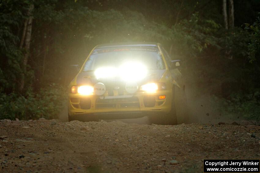 Steve Gingras / Katie Gingras Subaru Impreza on SS9, Steamboat II.