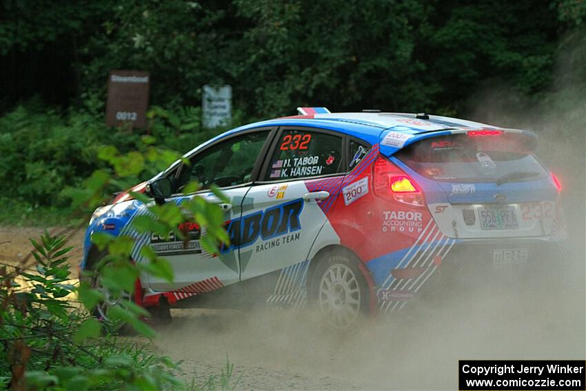 Mark Tabor / Kathryn Hansen Ford Fiesta ST on SS9, Steamboat II.
