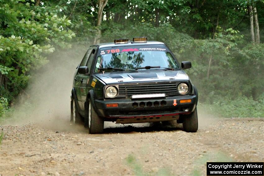 Andy Cowan / John Vinti VW Jetta VR6 on SS9, Steamboat II.