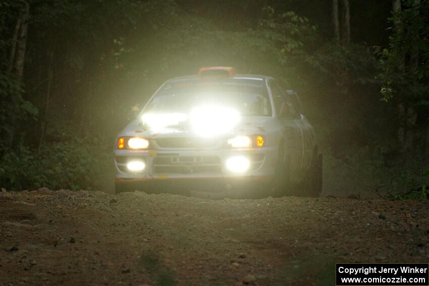 Richard Donovan / Greg Donovan Subaru Impreza on SS9, Steamboat II.