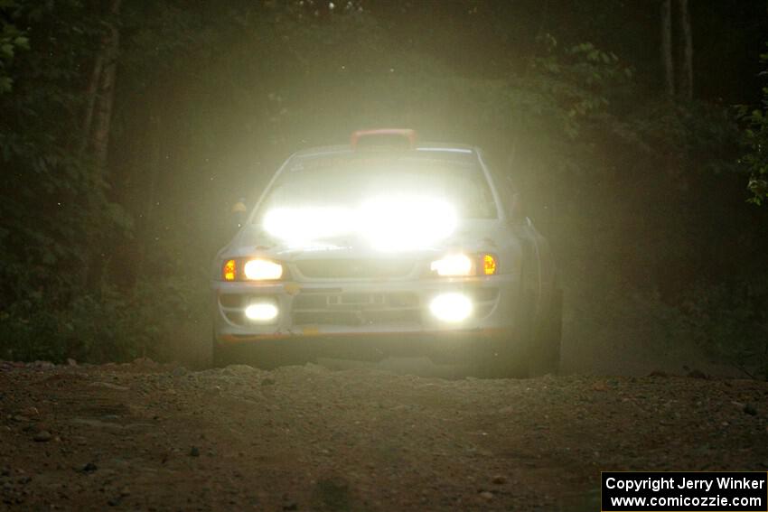 Richard Donovan / Greg Donovan Subaru Impreza on SS9, Steamboat II.