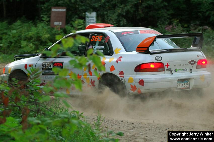 Richard Donovan / Greg Donovan Subaru Impreza on SS9, Steamboat II.