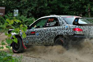 Peter Farrow / Jackson Sedivy Subaru WRX on SS9, Steamboat II.
