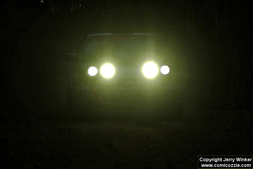 Peter Farrow / Jackson Sedivy Subaru WRX on SS9, Steamboat II.