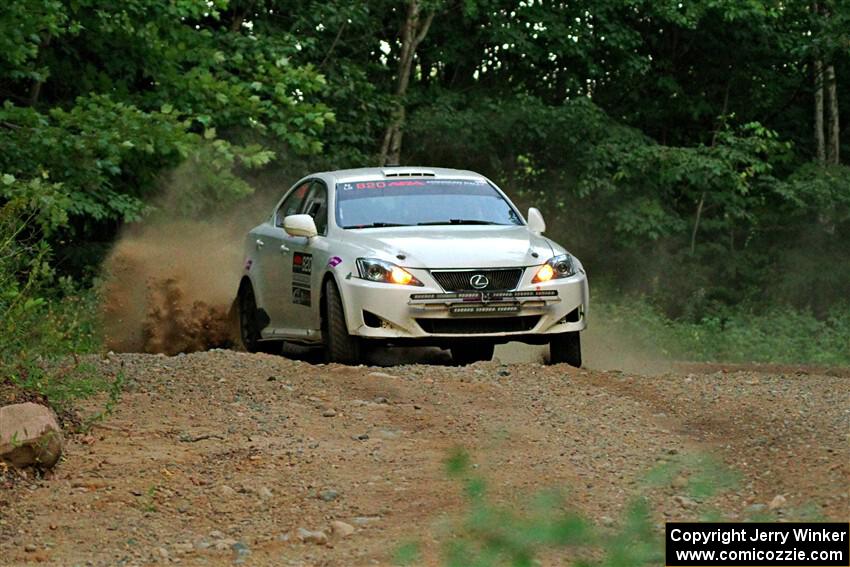 Scott Pedersen / Ryan Scott Lexus IS250 on SS9, Steamboat II.