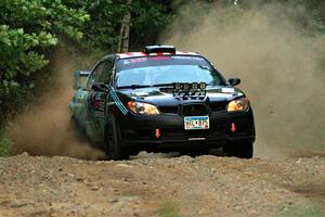 Matt James / Jackie James Subaru Impreza on SS9, Steamboat II.
