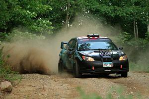 Matt James / Jackie James Subaru Impreza on SS9, Steamboat II.