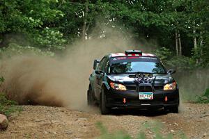 Matt James / Jackie James Subaru Impreza on SS9, Steamboat II.