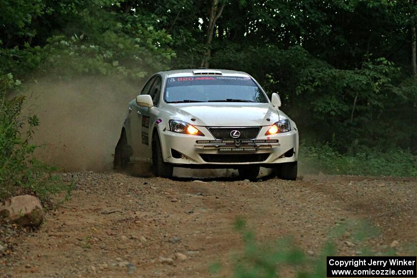 Scott Pedersen / Ryan Scott Lexus IS250 on SS9, Steamboat II.