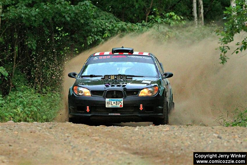 Matt James / Jackie James Subaru Impreza on SS9, Steamboat II.
