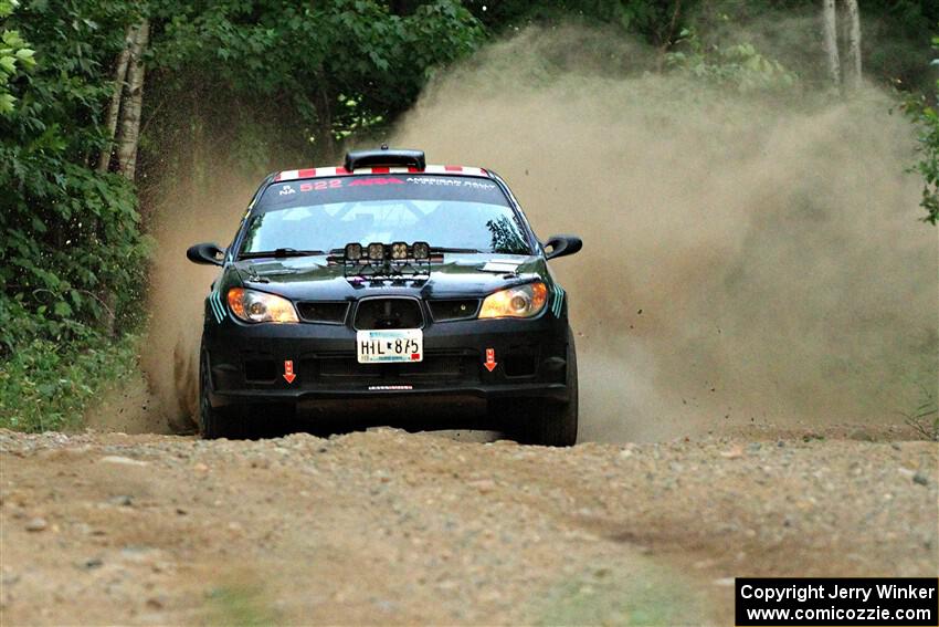 Matt James / Jackie James Subaru Impreza on SS9, Steamboat II.