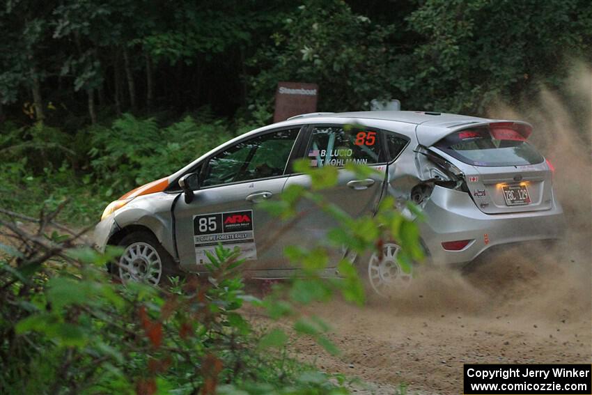 Brent Lucio / Tim Kohlmann Ford Fiesta on SS9, Steamboat II.