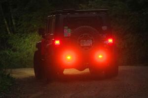 A Jeep Wrangler Rubicon sweeps SS9, Steamboat II.