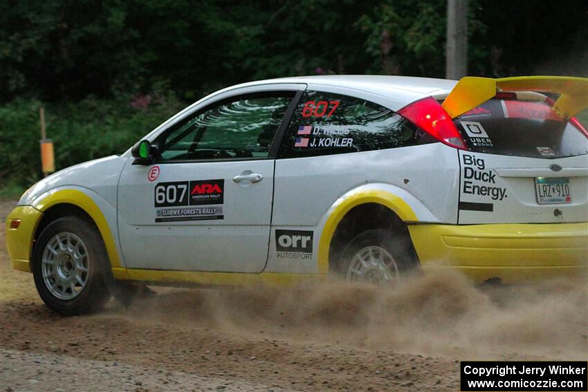 Drake Willis / Jacob Kohler Ford Focus ZX3 on SS9, Steamboat II.