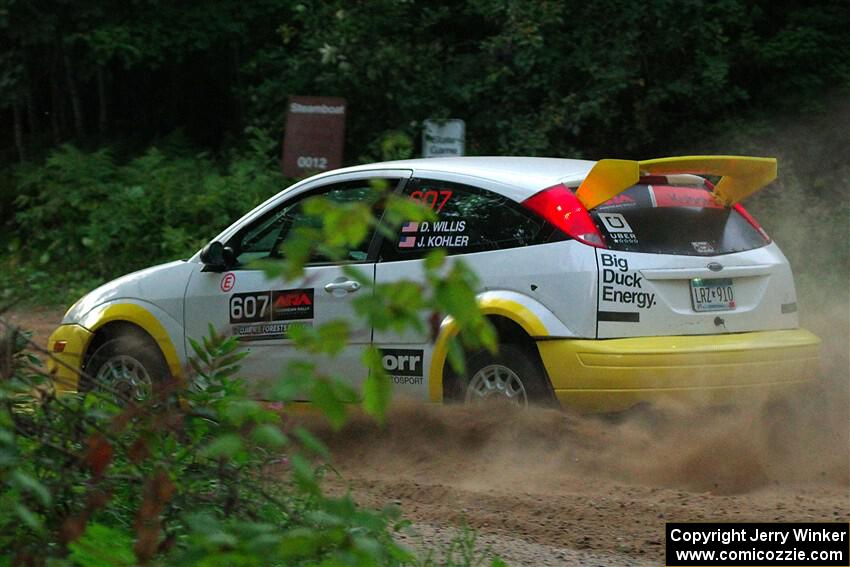 Drake Willis / Jacob Kohler Ford Focus ZX3 on SS9, Steamboat II.