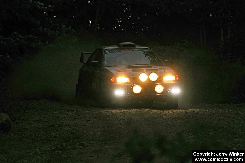 Josh Kemp / Danielle Kemp Subaru Impreza on SS9, Steamboat II.