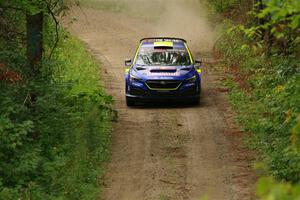 Brandon Semenuk / Keaton Williams Subaru WRX ARA25 on SS11, Otterkill I.