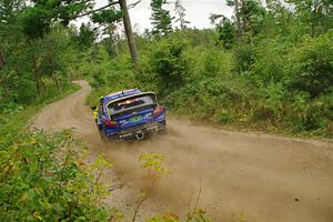 Brandon Semenuk / Keaton Williams Subaru WRX ARA25 on SS11, Otterkill I.