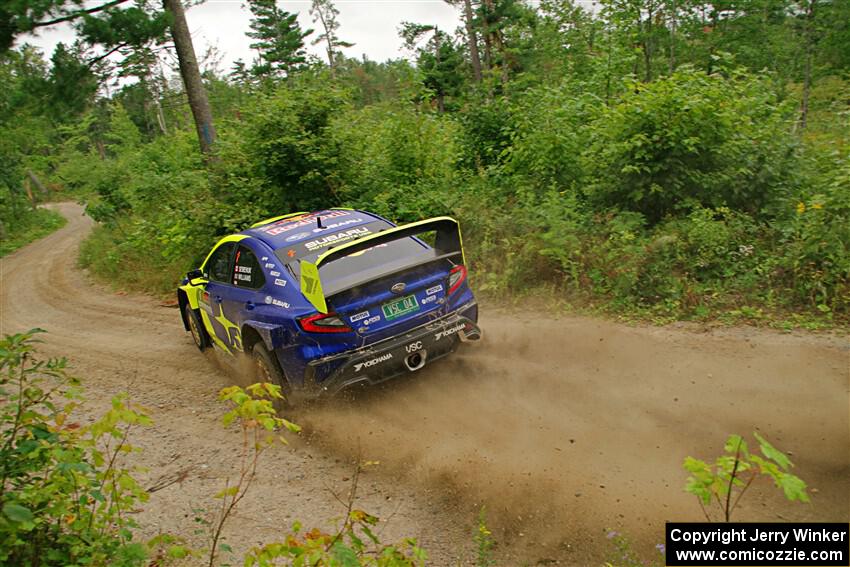 Brandon Semenuk / Keaton Williams Subaru WRX ARA25 on SS11, Otterkill I.