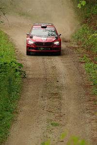 Conner Martell / Alex Gelsomino Skoda Fabia RS Rally2 on SS11, Otterkill I.