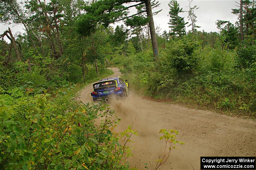 Brandon Semenuk / Keaton Williams Subaru WRX ARA25 on SS11, Otterkill I.