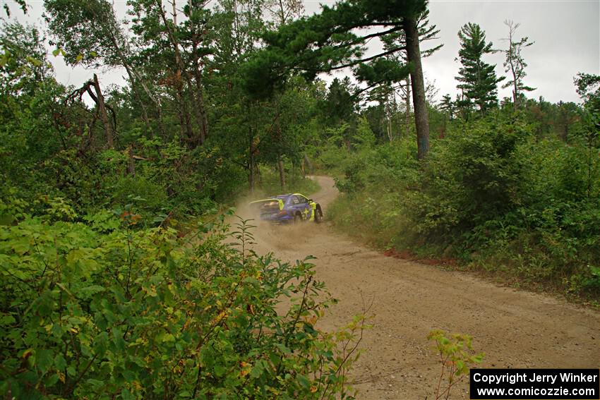 Brandon Semenuk / Keaton Williams Subaru WRX ARA25 on SS11, Otterkill I.