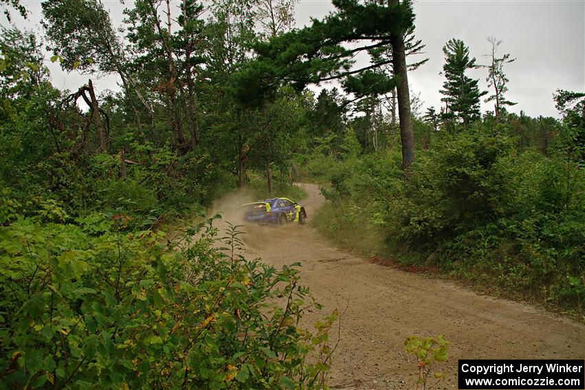 Brandon Semenuk / Keaton Williams Subaru WRX ARA25 on SS11, Otterkill I.