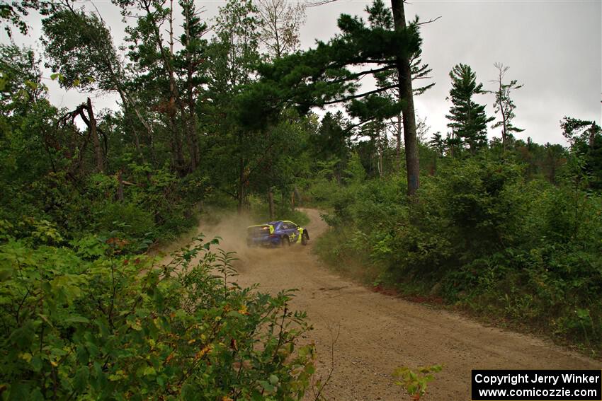 Brandon Semenuk / Keaton Williams Subaru WRX ARA25 on SS11, Otterkill I.