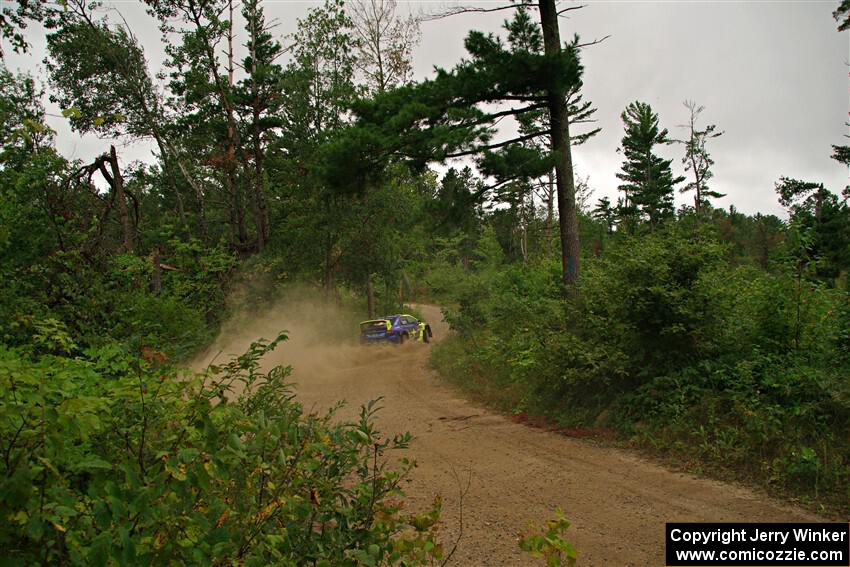 Brandon Semenuk / Keaton Williams Subaru WRX ARA25 on SS11, Otterkill I.