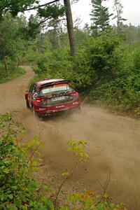 Conner Martell / Alex Gelsomino Skoda Fabia RS Rally2 on SS11, Otterkill I.