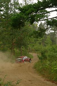 Conner Martell / Alex Gelsomino Skoda Fabia RS Rally2 on SS11, Otterkill I.