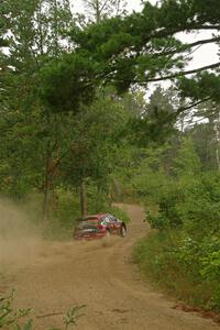 Conner Martell / Alex Gelsomino Skoda Fabia RS Rally2 on SS11, Otterkill I.