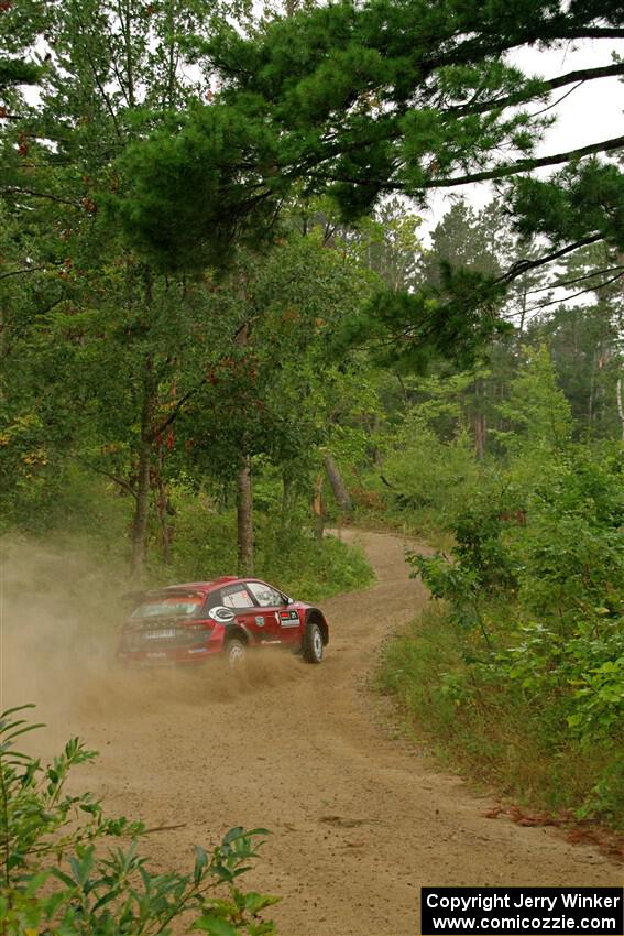 Conner Martell / Alex Gelsomino Skoda Fabia RS Rally2 on SS11, Otterkill I.