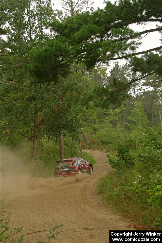 Conner Martell / Alex Gelsomino Skoda Fabia RS Rally2 on SS11, Otterkill I.