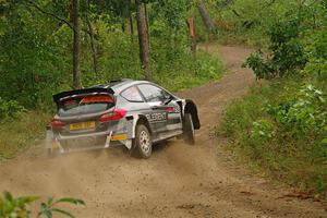Javier Olivares / K.J. Miller Ford Fiesta Rally2 on SS11, Otterkill I.