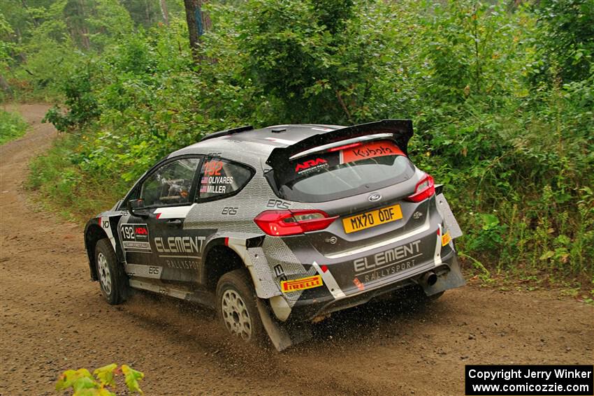 Javier Olivares / K.J. Miller Ford Fiesta Rally2 on SS11, Otterkill I.