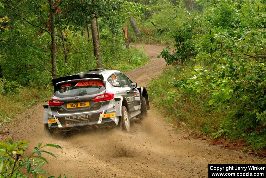 Javier Olivares / K.J. Miller Ford Fiesta Rally2 on SS11, Otterkill I.