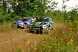 Alastair Scully / Stefan Trajkov Hyundai i20 R5 on SS11, Otterkill I.