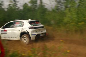 Sean Donnelly / Zach Pfeil Peugeot 208 Rally4 on SS11, Otterkill I.