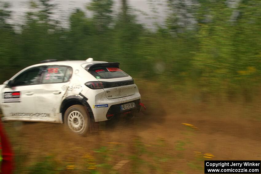 Sean Donnelly / Zach Pfeil Peugeot 208 Rally4 on SS11, Otterkill I.