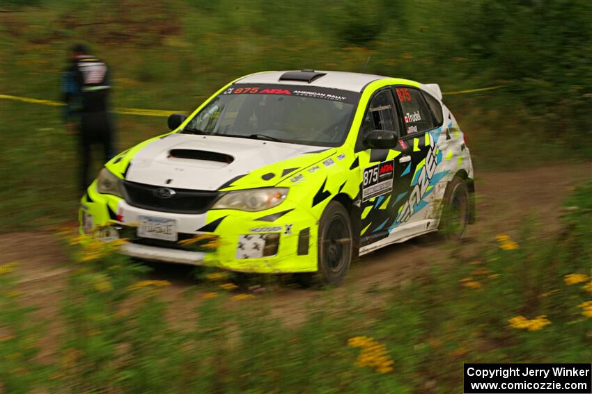 Vincent Trudel / Glen Ray Subaru WRX STi on SS11, Otterkill I.