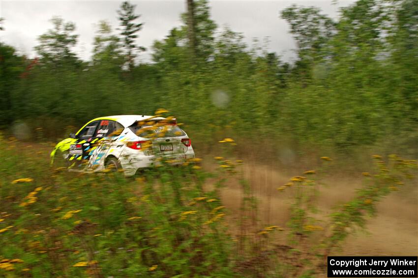 Vincent Trudel / Glen Ray Subaru WRX STi on SS11, Otterkill I.