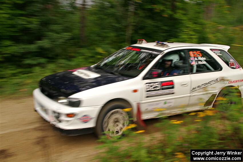 Aidan Hicks / John Hicks Subaru Impreza Wagon on SS11, Otterkill I.