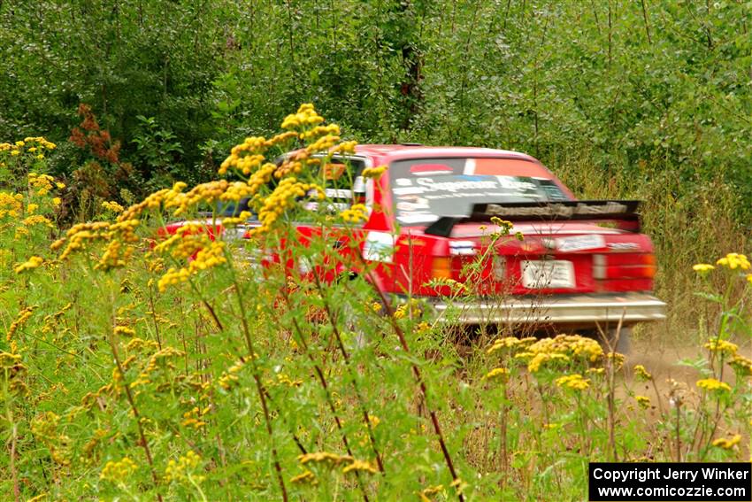 Levi Johnson / Griffin Johnson BMW 325e on SS11, Otterkill I.
