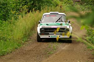 Seamus Burke / Gary McElhinney Ford Escort Mk II on SS11, Otterkill I.