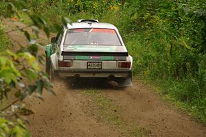 Seamus Burke / Gary McElhinney Ford Escort Mk II on SS11, Otterkill I.