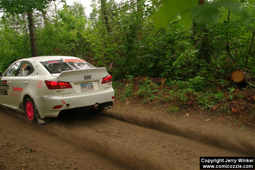 Richo Healey / Michelle Miller Lexus IS350 on SS11, Otterkill I.