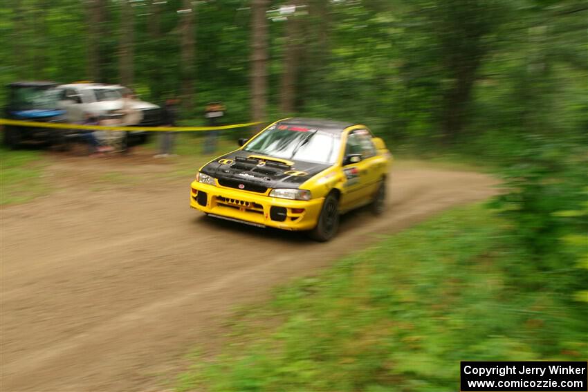 Steve Gingras / Katie Gingras Subaru Impreza on SS11, Otterkill I.