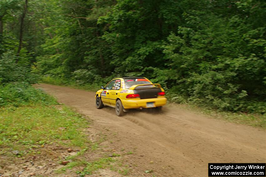 Steve Gingras / Katie Gingras Subaru Impreza on SS11, Otterkill I.